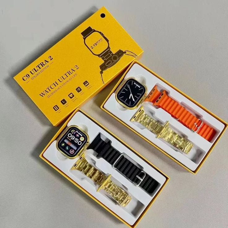 G9 Ultra Gold Smartwatch Golden Edition